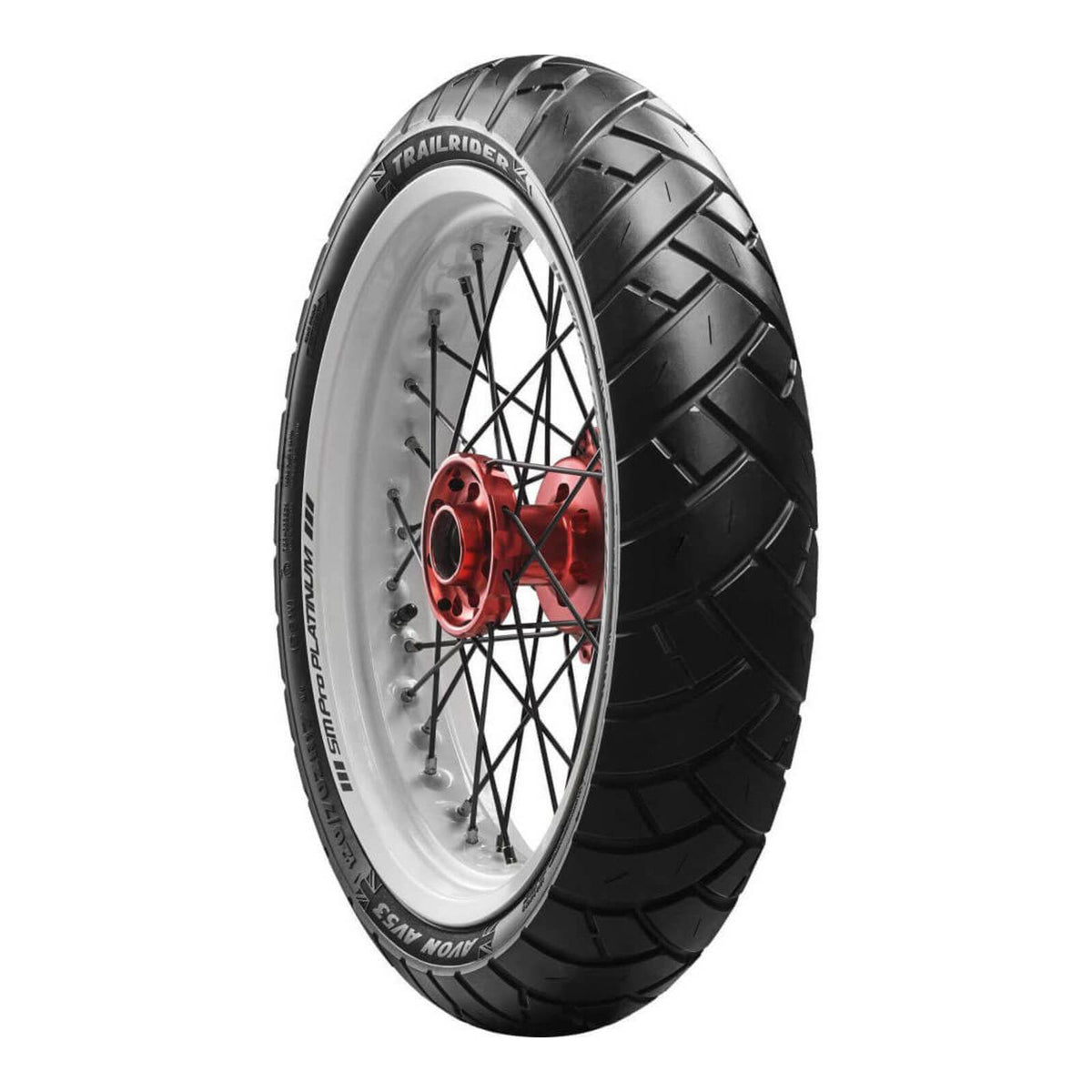 Avon Trailrider 120/70ZR17 Front Tyre (58W Rating)