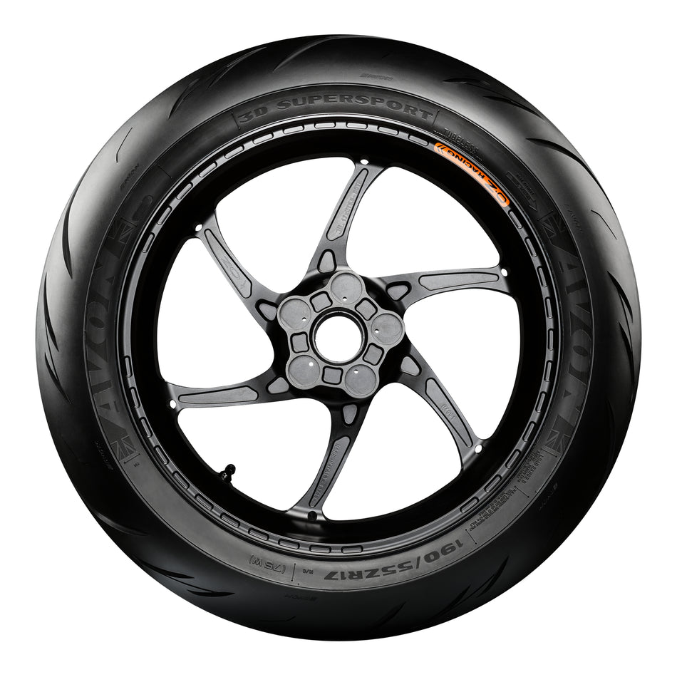 Avon 3D Supersport 190/55ZR17 Rear Tyre (73W Rating)