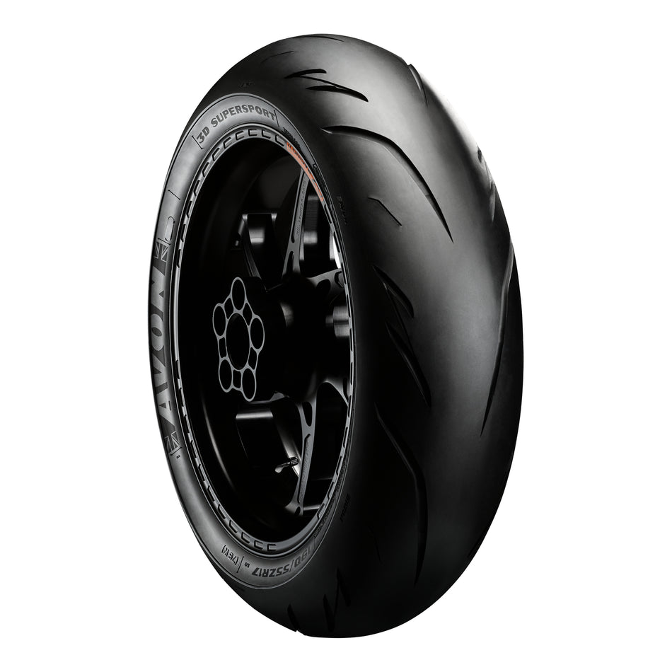 Avon 3D Supersport 200/55ZR17 Rear Tyre (75W Rating)