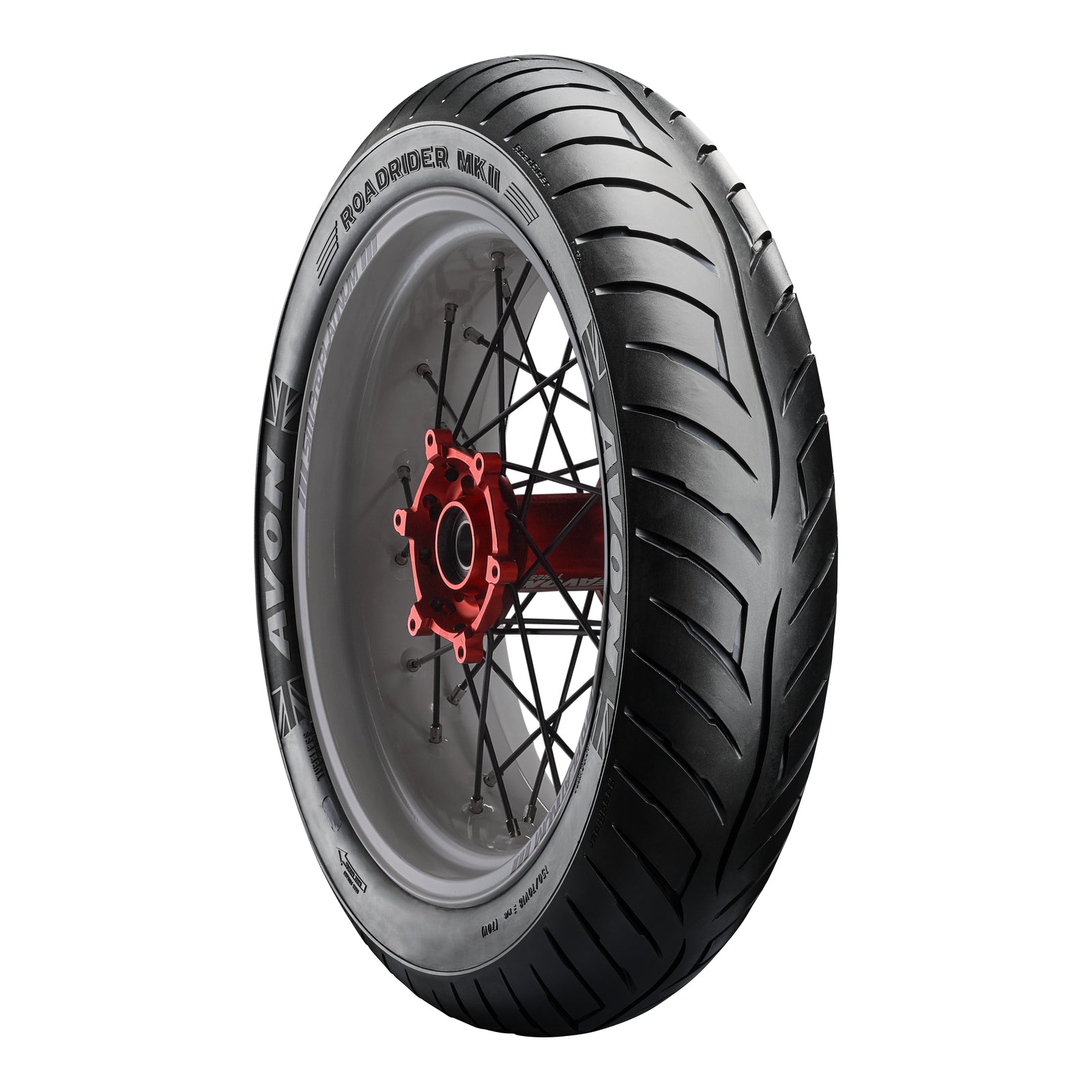 Avon Roadrider MKII 110/90-18 Front / Rear Tyre (61V Rating)