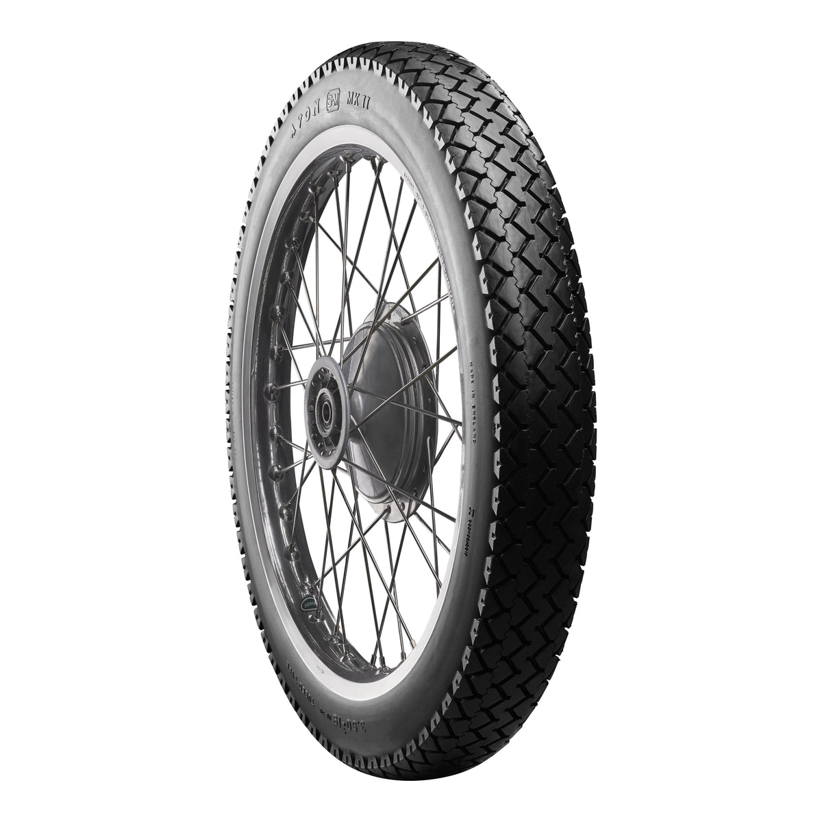 Avon Safety Mileage MKII 4.00-18 Front / Rear Tyre (64S Rating)