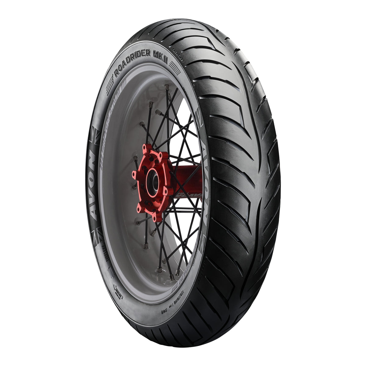 Avon Roadrider MKII 90/90-18 Front / Rear Tyre (51V Rating)