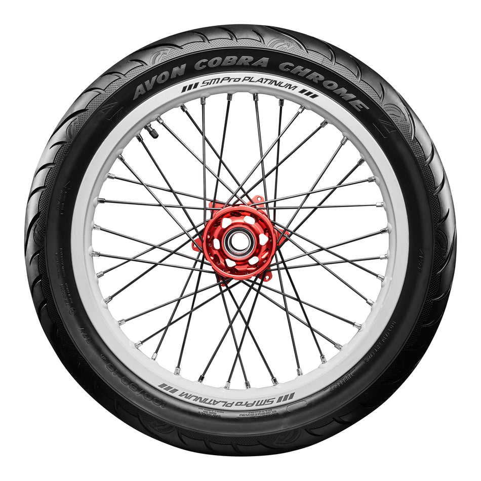 Avon Cobra Chrome 110/90-19 Front Tyre (62H Rating) AV91