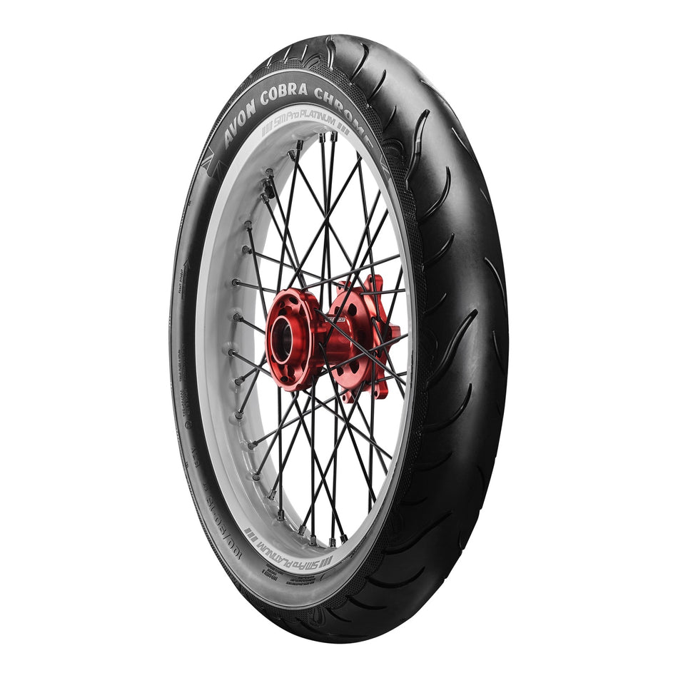 Avon Cobra Chrome 120/70ZR19 Front Tyre (60W Rating) AV91