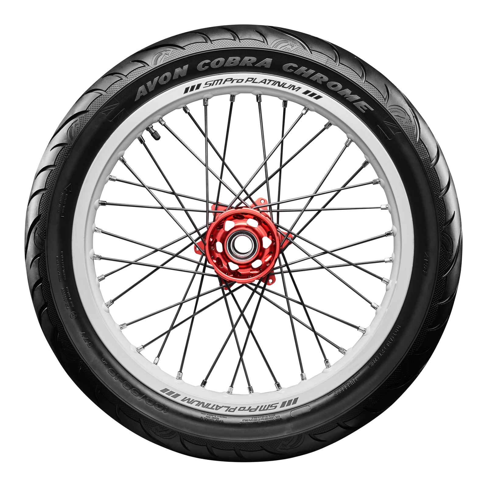 Avon Cobra Chrome 120/70ZR19 Front Tyre (60W Rating) AV91