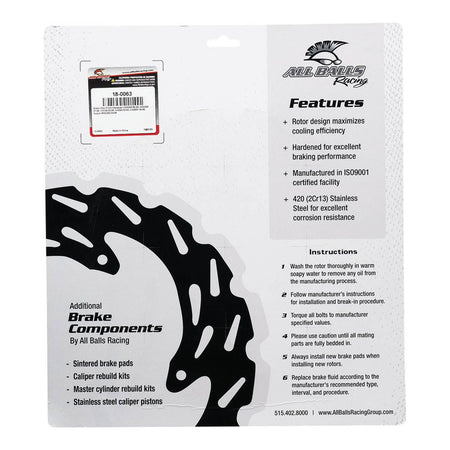 Brake Disc 18-0063