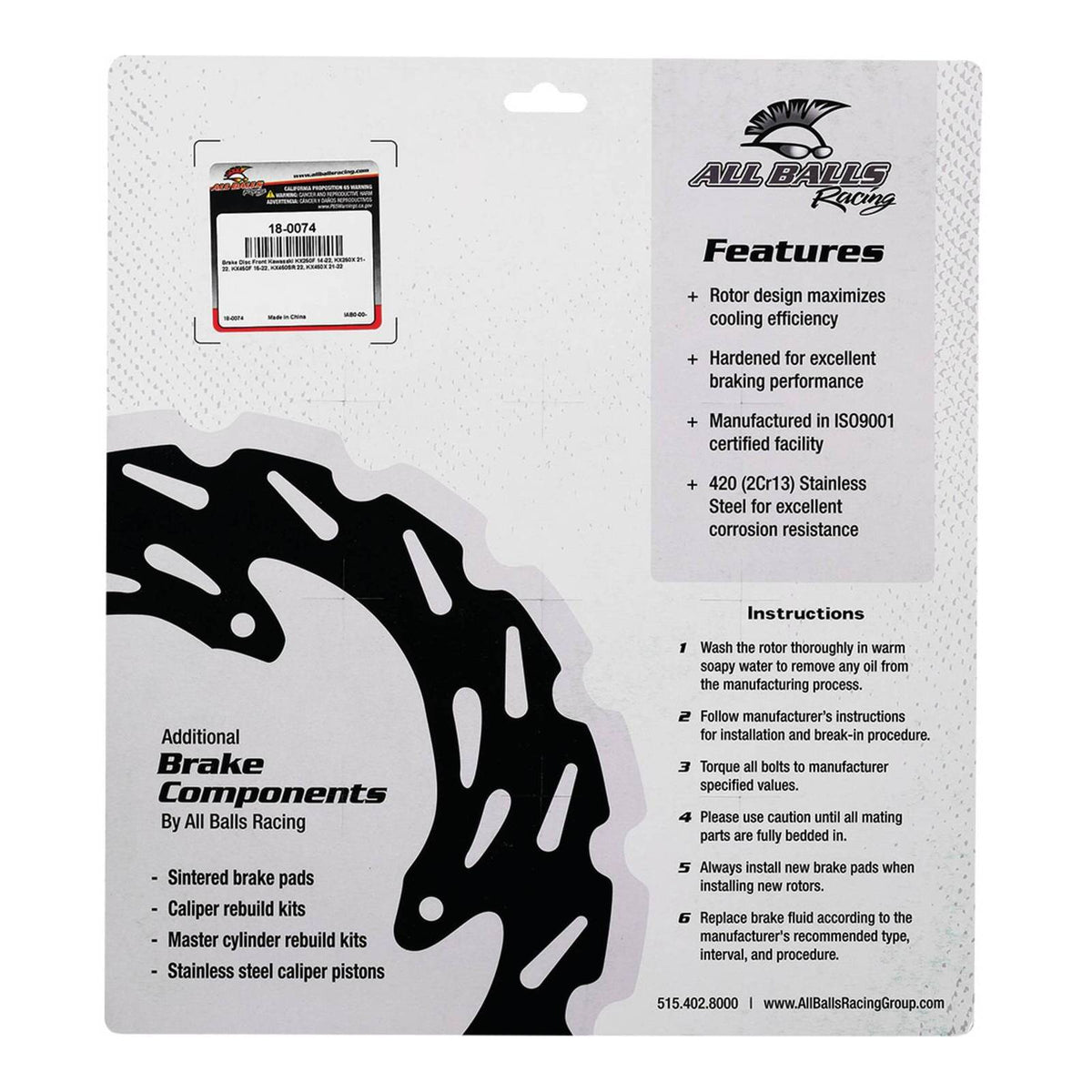 Brake Disc Front – 18-0074