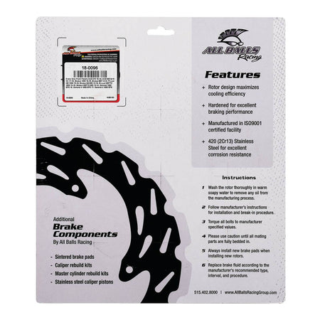 Brake Disc Front / Rear – 18-0096