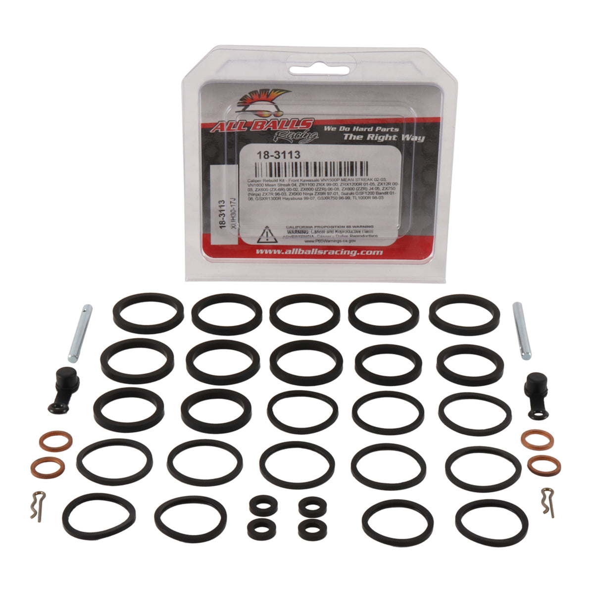 All Balls Racing Calliper Rebuild Kit (18-3113)