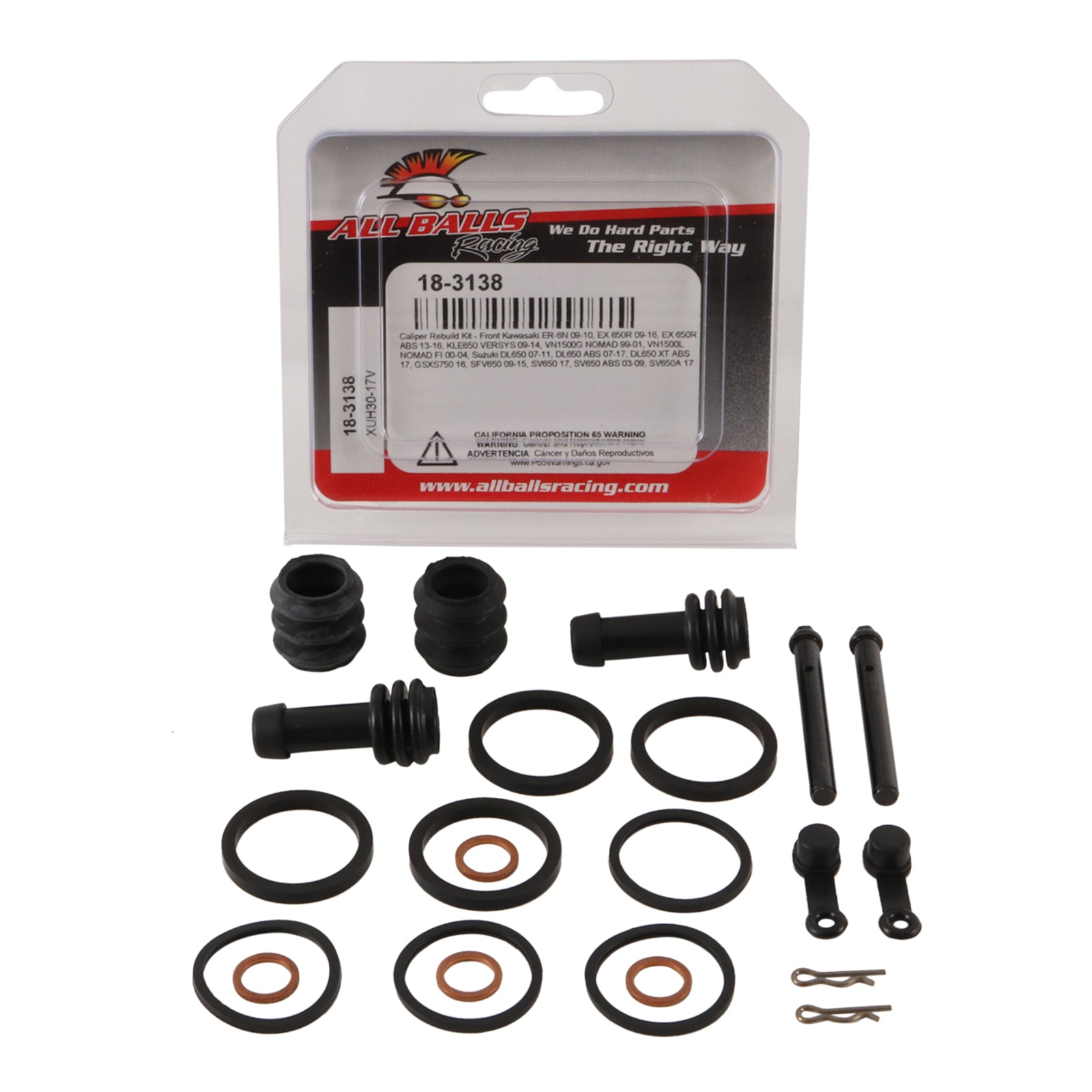 All Balls Racing Calliper Rebuild Kit (18-3138)