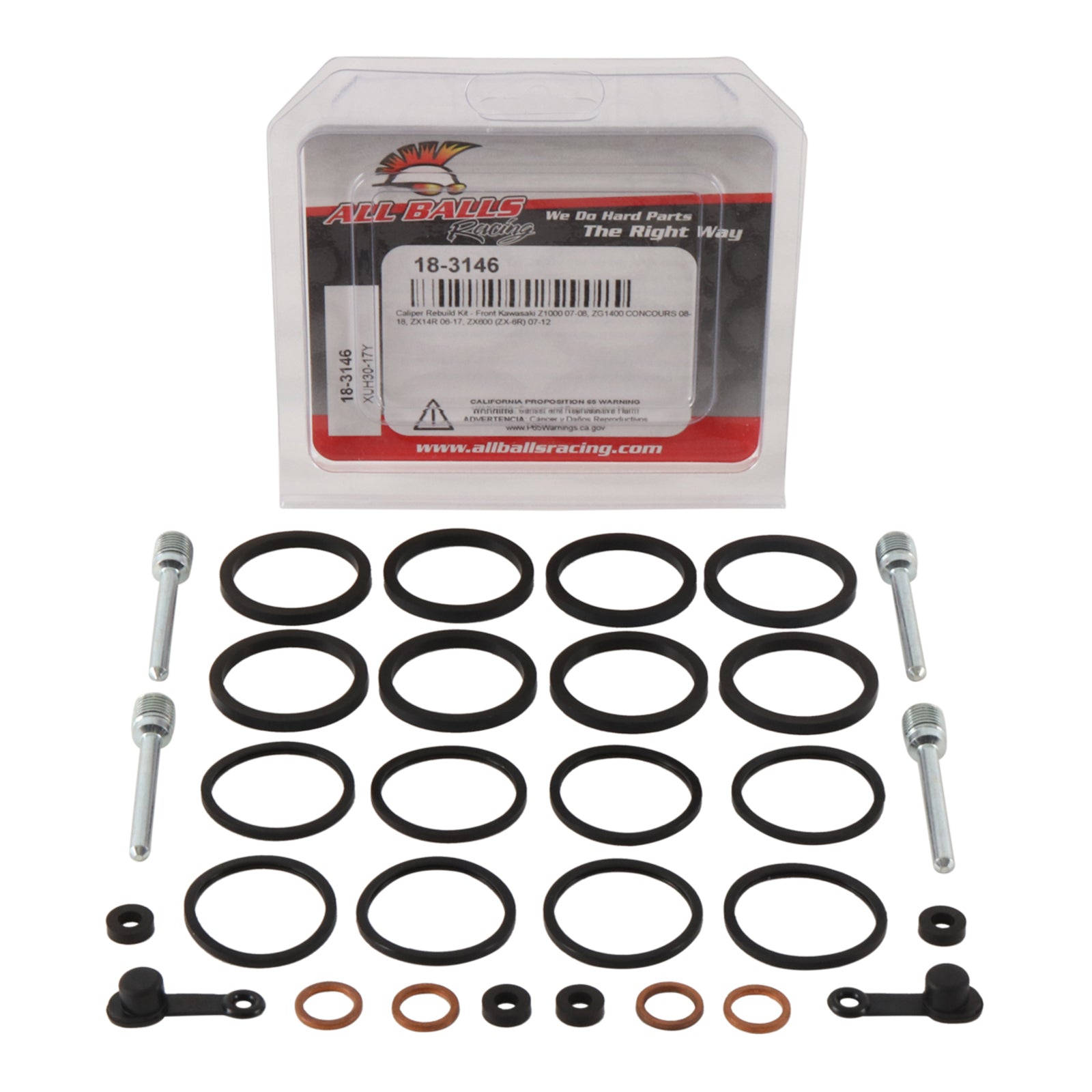 All Balls Racing Calliper Rebuild Kit (18-3146)