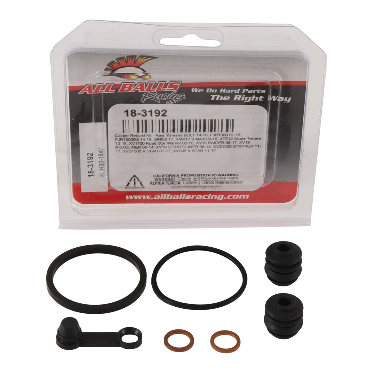 All Balls Racing Calliper Rebuild Kit (18-3192)