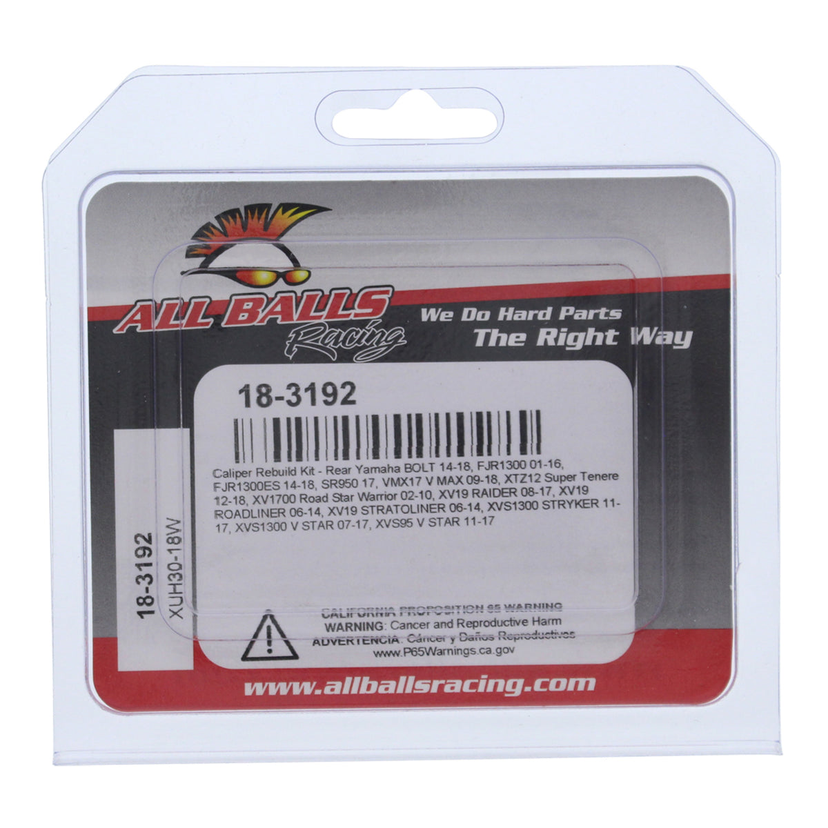 All Balls Racing Calliper Rebuild Kit (18-3192)