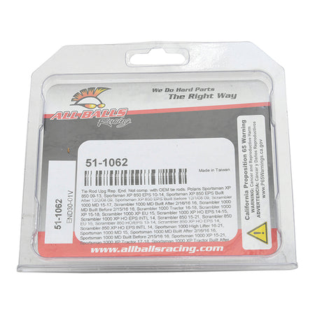 TIE ROD UPGRADE REPLACEMENT ENDS 51-1062