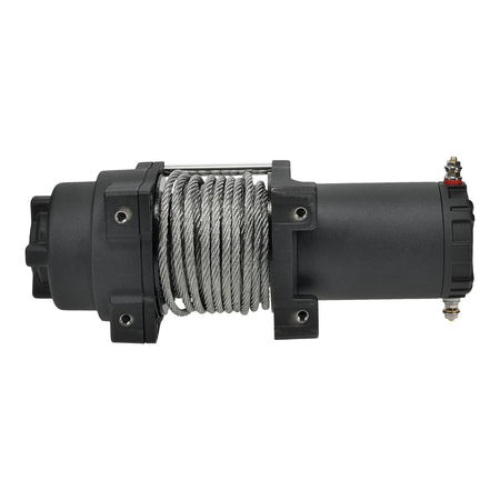 All Balls 4 Bolt Winch 4500lb with 33ft Steel Wire