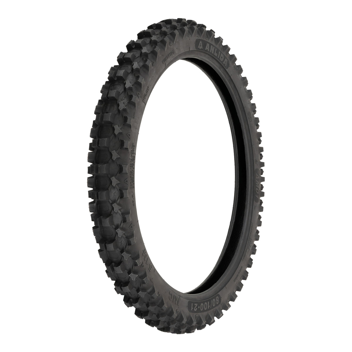 Anlida AM01 Tyre Set 80/100-21 Front & 120/80-19 Rear (NHS)