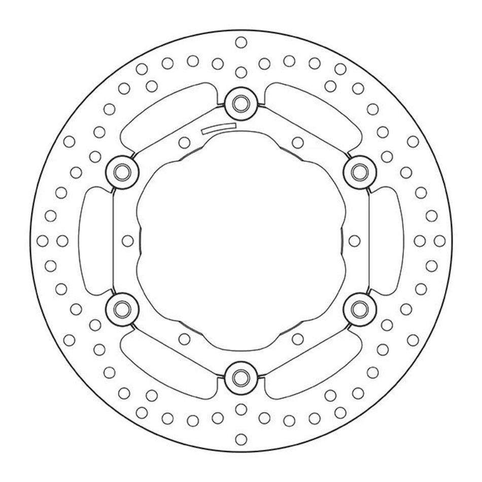 Brembo Prime Brake Disc Serie Oro Front 78B40813