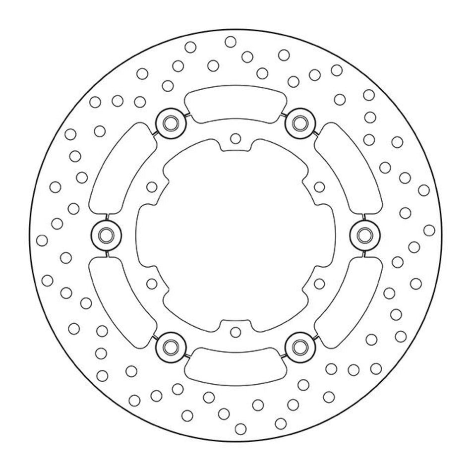 Brembo Prime Brake Disc Serie Oro Rear 78B40833