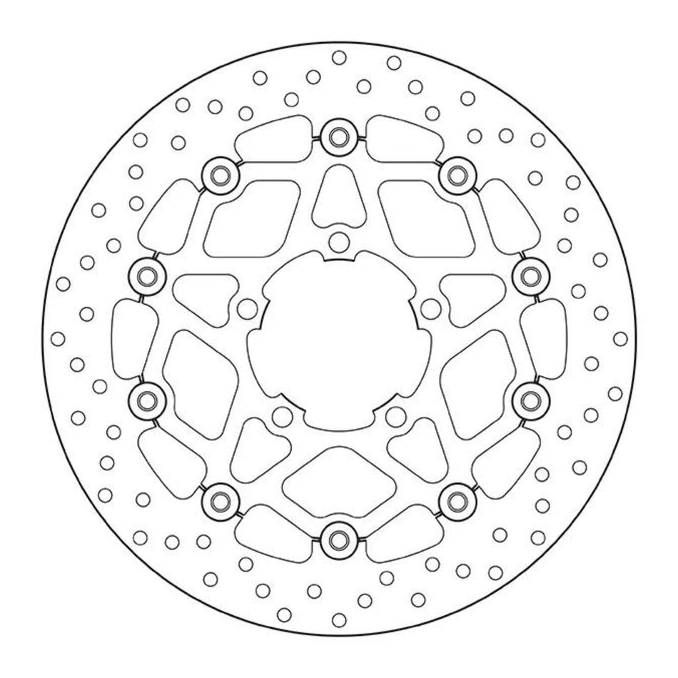 Brembo Prime Brake Disc Serie Oro Front 78B40859