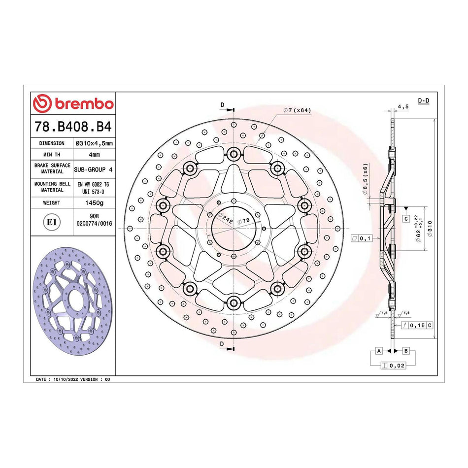 Brembo Brake Disc