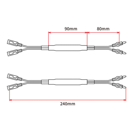 DRC Resistor Wire- 8W/10W (2 Pack)