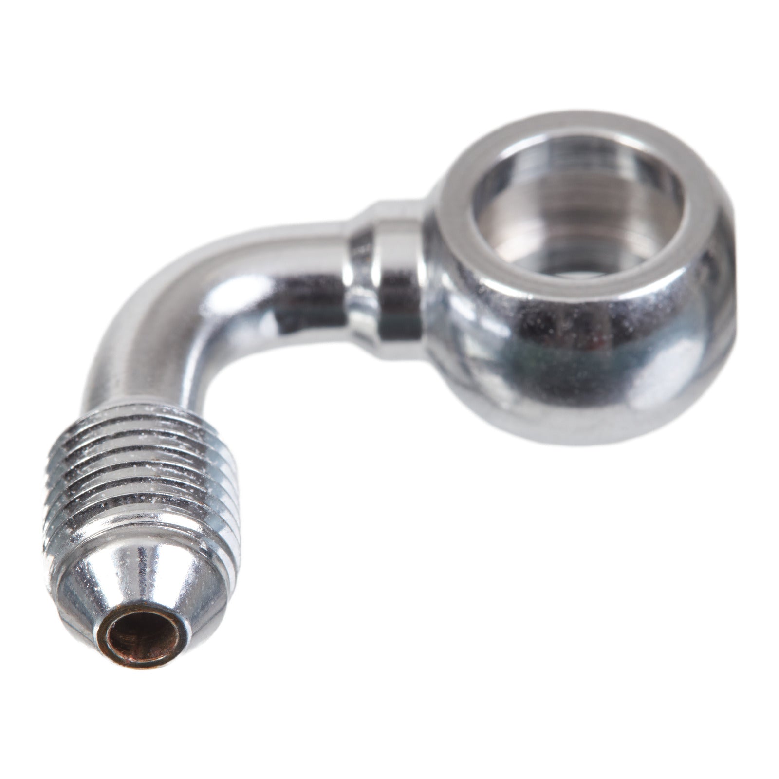 Whites Brake - 10mm Banjo - 90°@90 Chrome Steel
