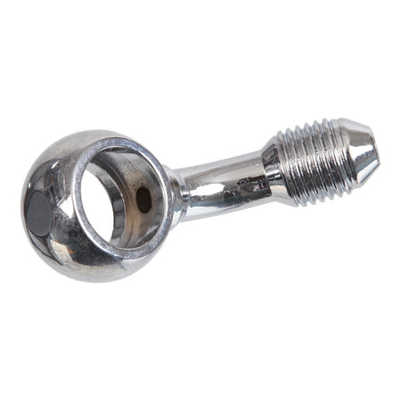 Whites Brake - 11mm (7/16) Banjo - 45° Chrome Steel