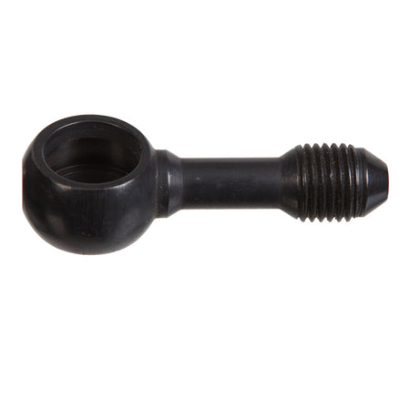 Whites Brake - 11mm (7/16) Banjo - Straight Steel Black