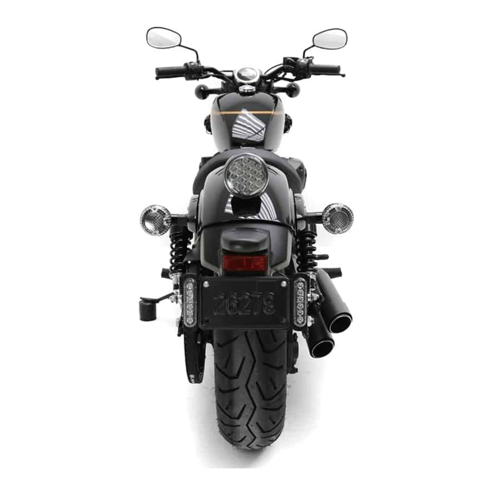 Denali B6 Dual LED Brake Light Kit with Plate Mount