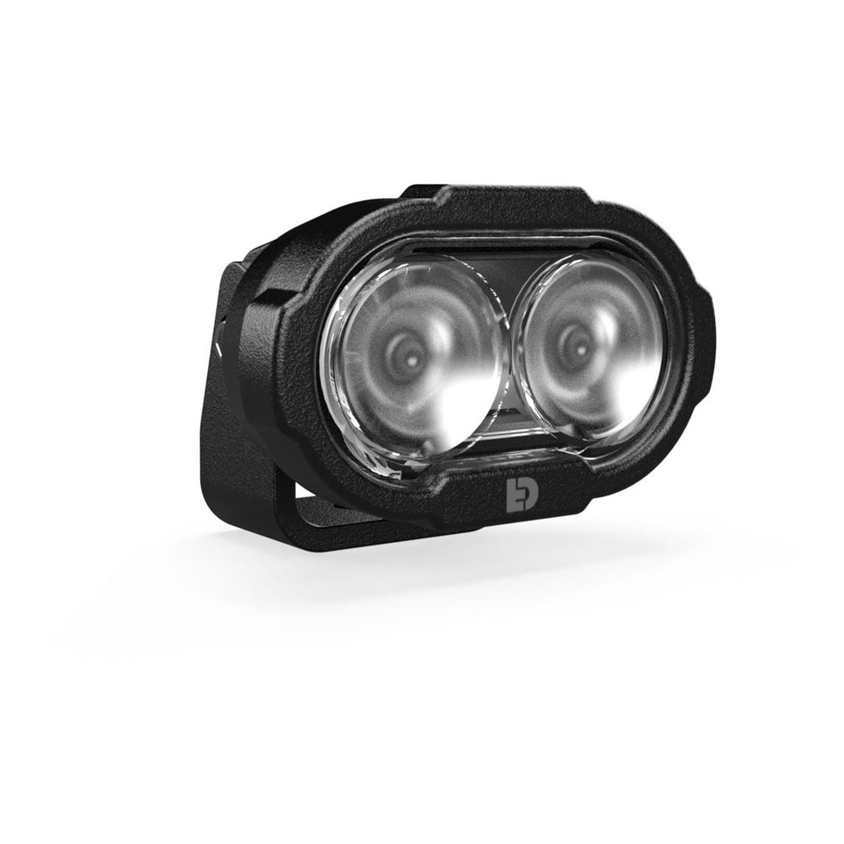 Denali DL2 Driving Light - DataDim Technology, 2-LED, 60° Symetrical Flood Beam