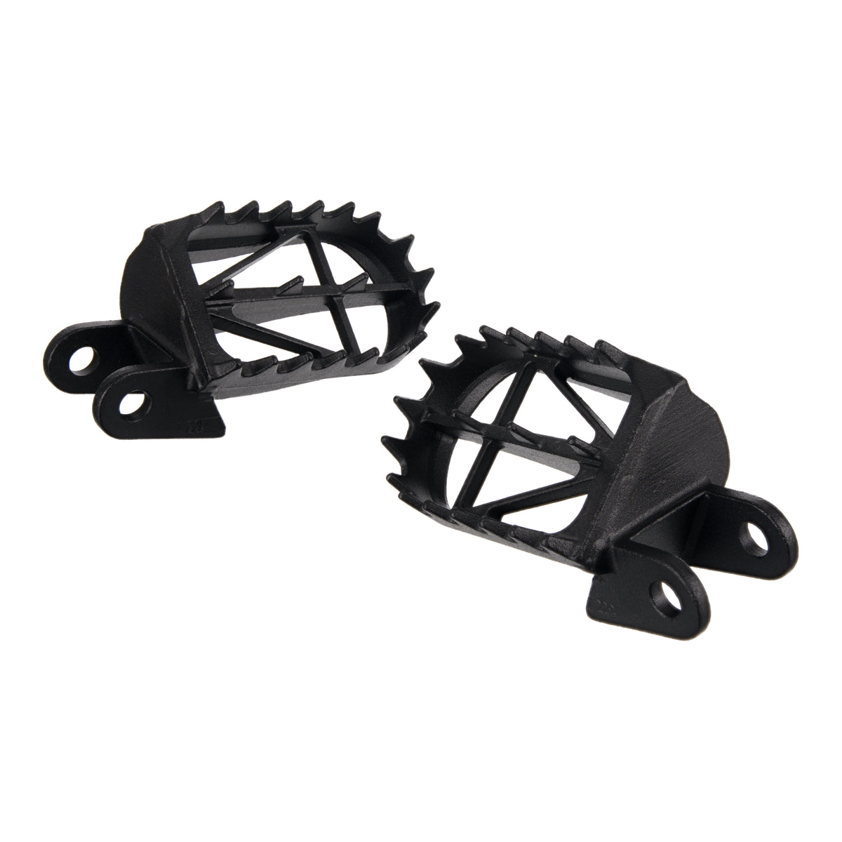 Zeta Wide Chromoly Mid Foot Pegs - Kawasaki KLX250 / KLX300 / D-Tracker