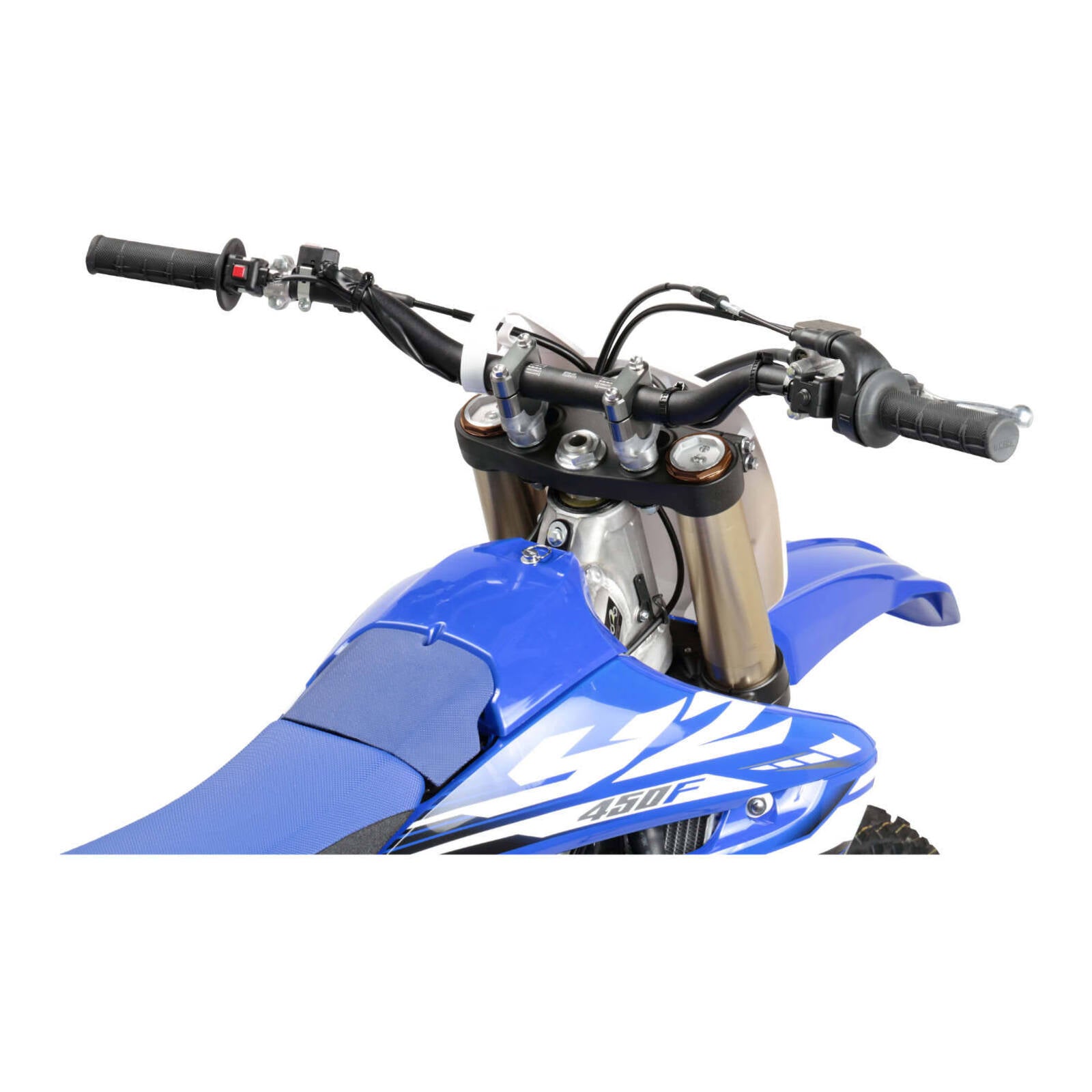Zeta Handlebar Rise Kit 19mm Height - 28.6mm Bar - Titanium