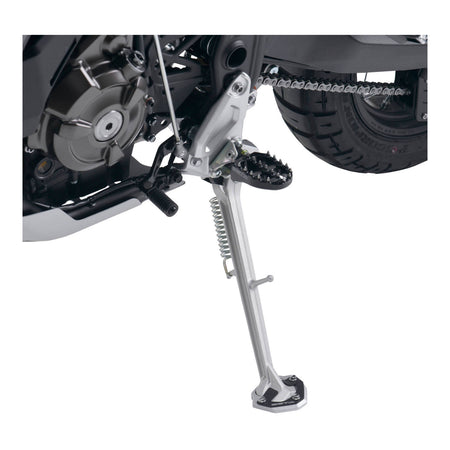 Zeta Side Stand Extender - Black / Silver - Yamaha Tenere 700 ('20-)