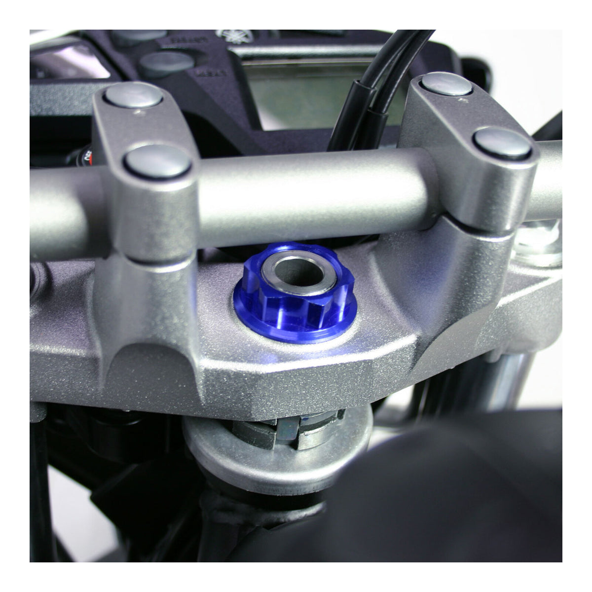 Zeta Stem Nut M22 x 27 P1.0 H12 - Blue
