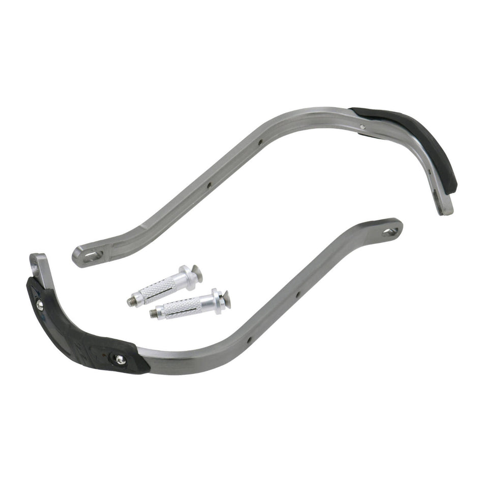Zeta Pro Armour Handguards Bent - Titanium