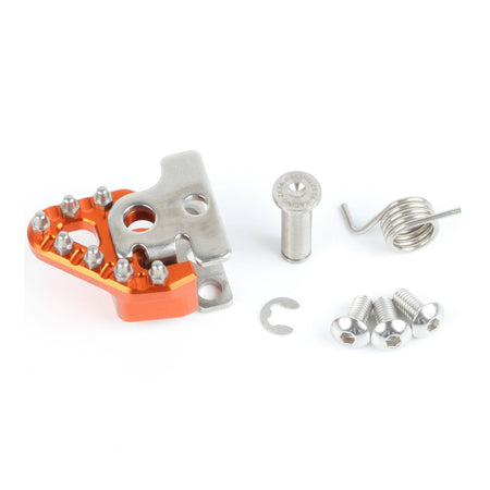 Zeta Trigger Brake Pedal Replacement Tip Set - Orange