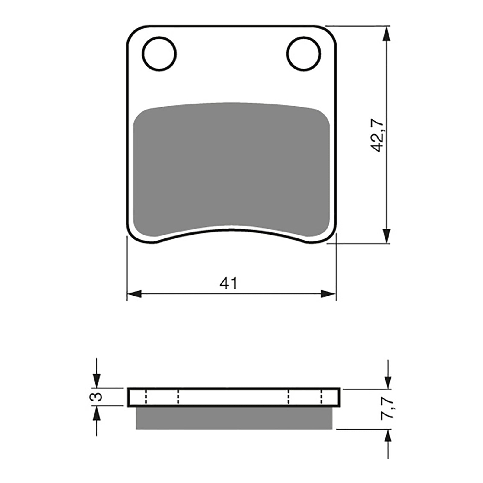 GOLDfren Brake Pads Sintered Sports GF110 - S3 ( PH148 )