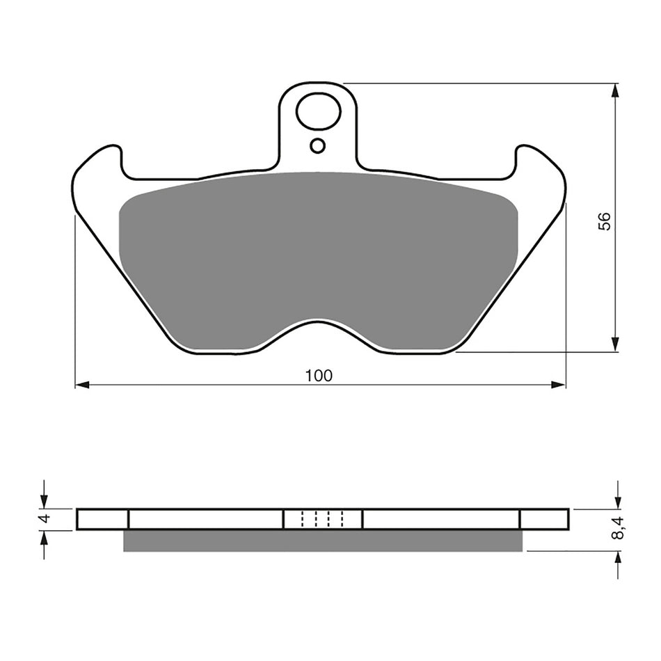 GOLDfren Brake Pads Sintered Sports GF117 - S3 ( PH391 )
