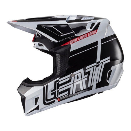 Leatt 7.5 Helmet Kit - Black / White