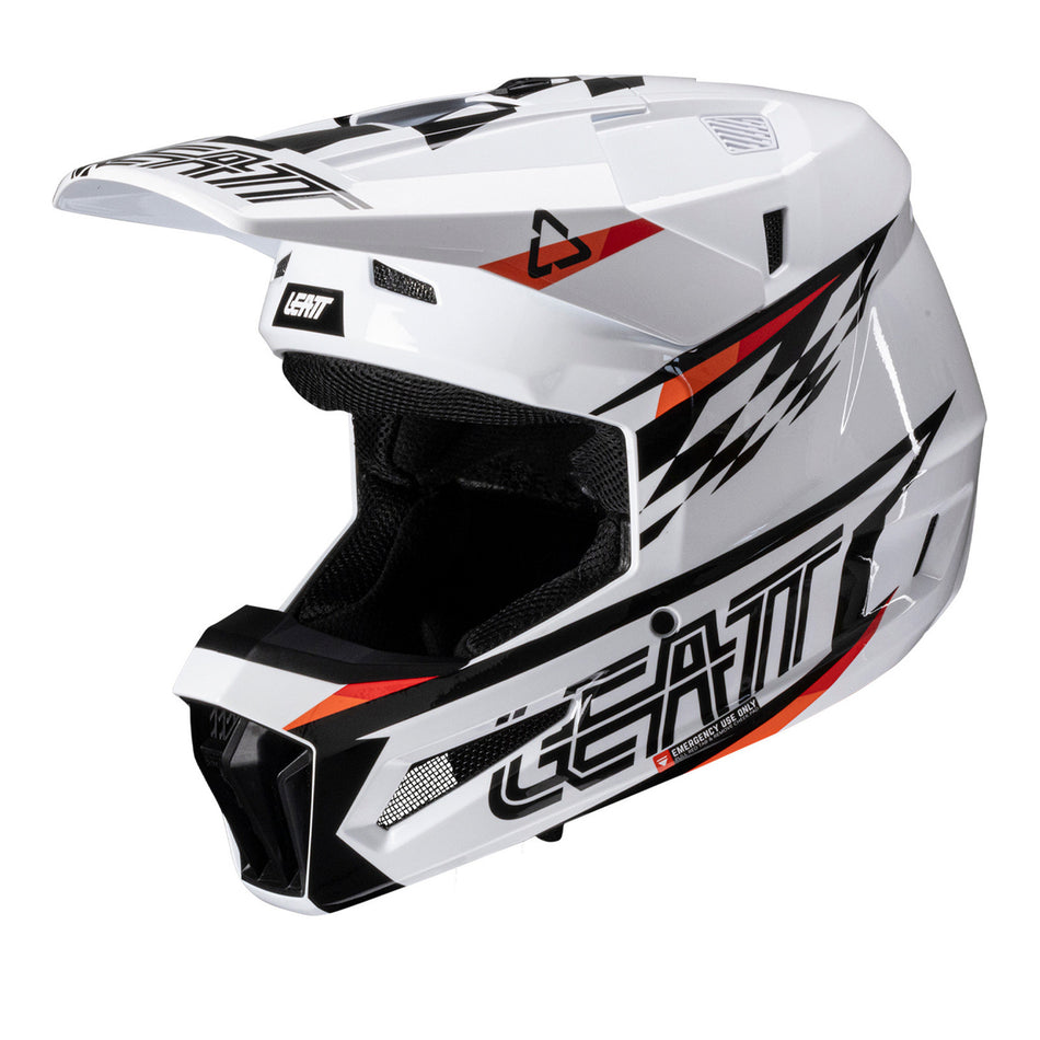 Leatt 2026 3.5 Junior Helmet Kit - White