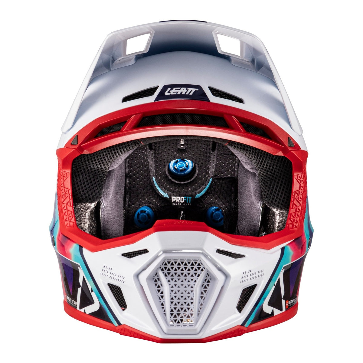 Leatt 2026 8.5 Helmet Kit - Royal Blue / Red