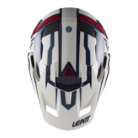 Leatt 7.5 ADV Helmet Kit - Royal Blue / Red
