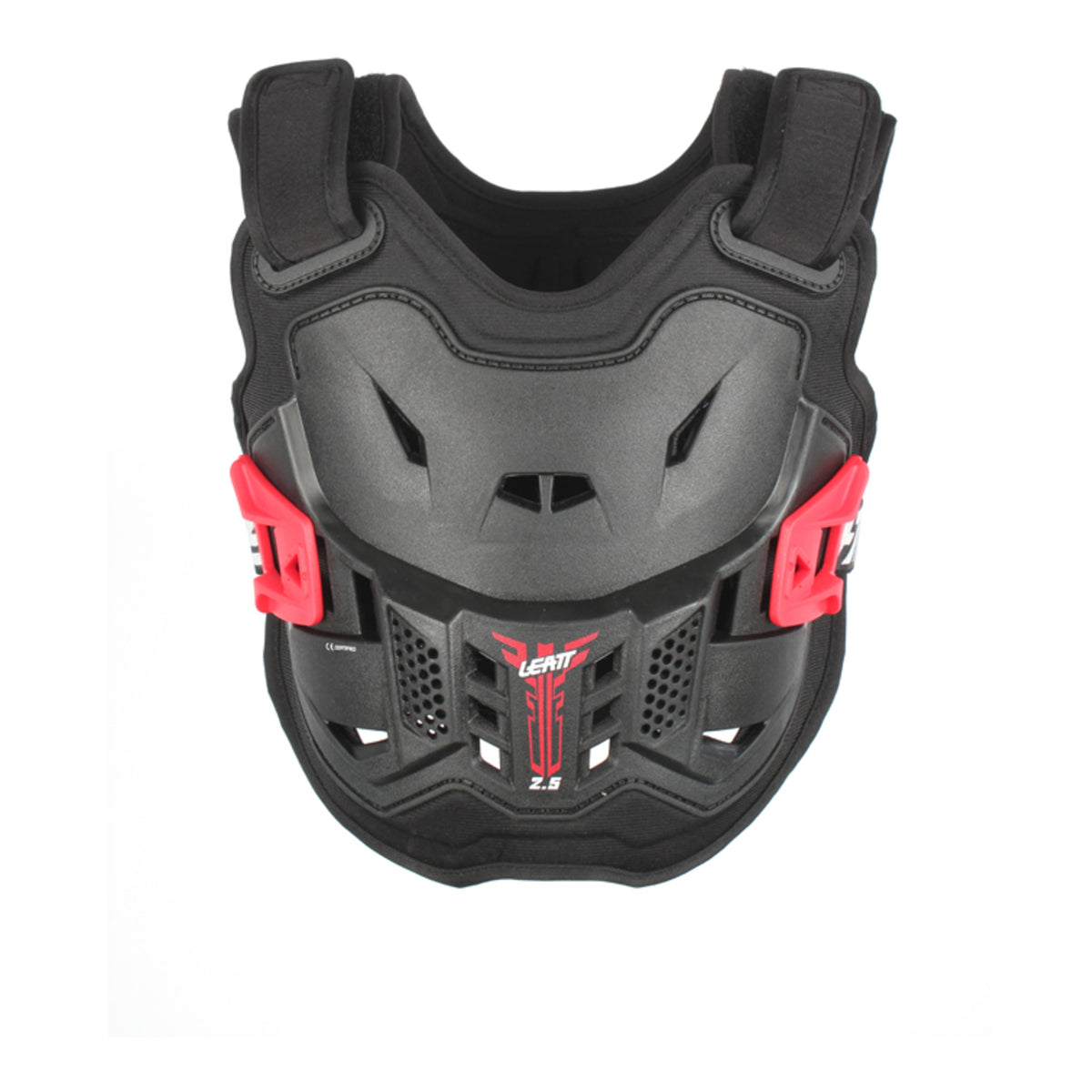 Leatt 2.5 Junior Chest Protector - Black / Red (110-134cm)