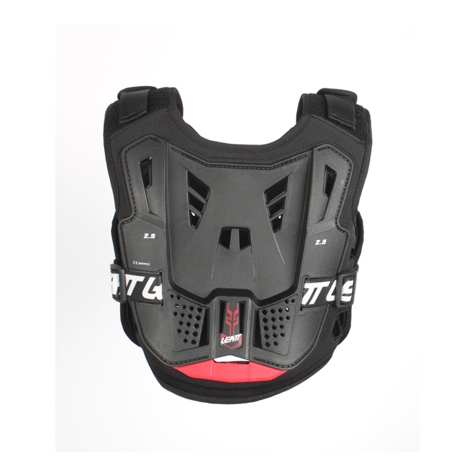 Leatt 2.5 Junior Chest Protector - Black / Red (110-134cm)