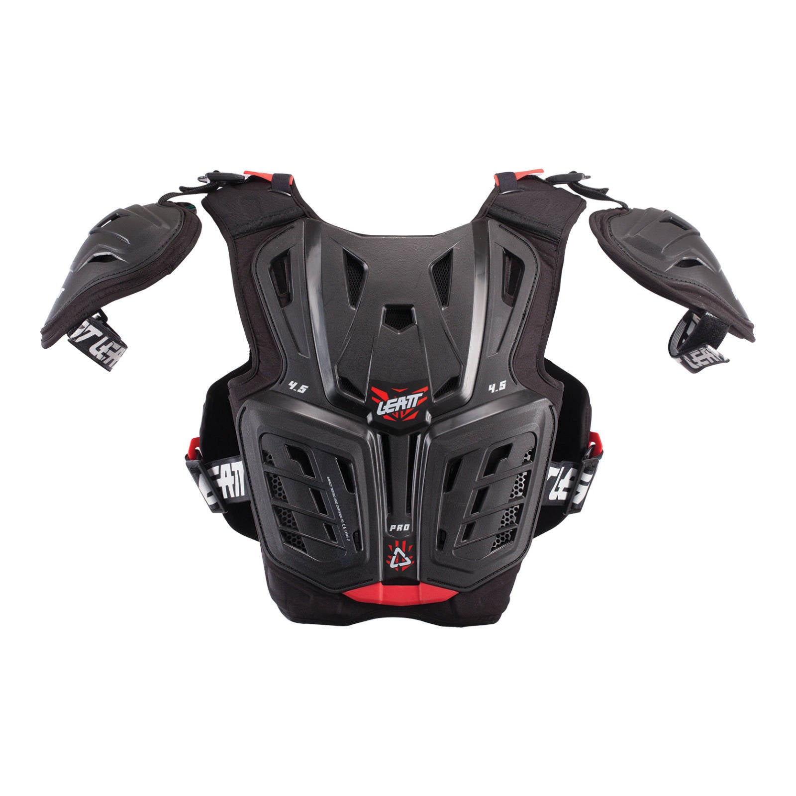 Leatt  4.5 Junior Chest Protector Pro - Black / Red