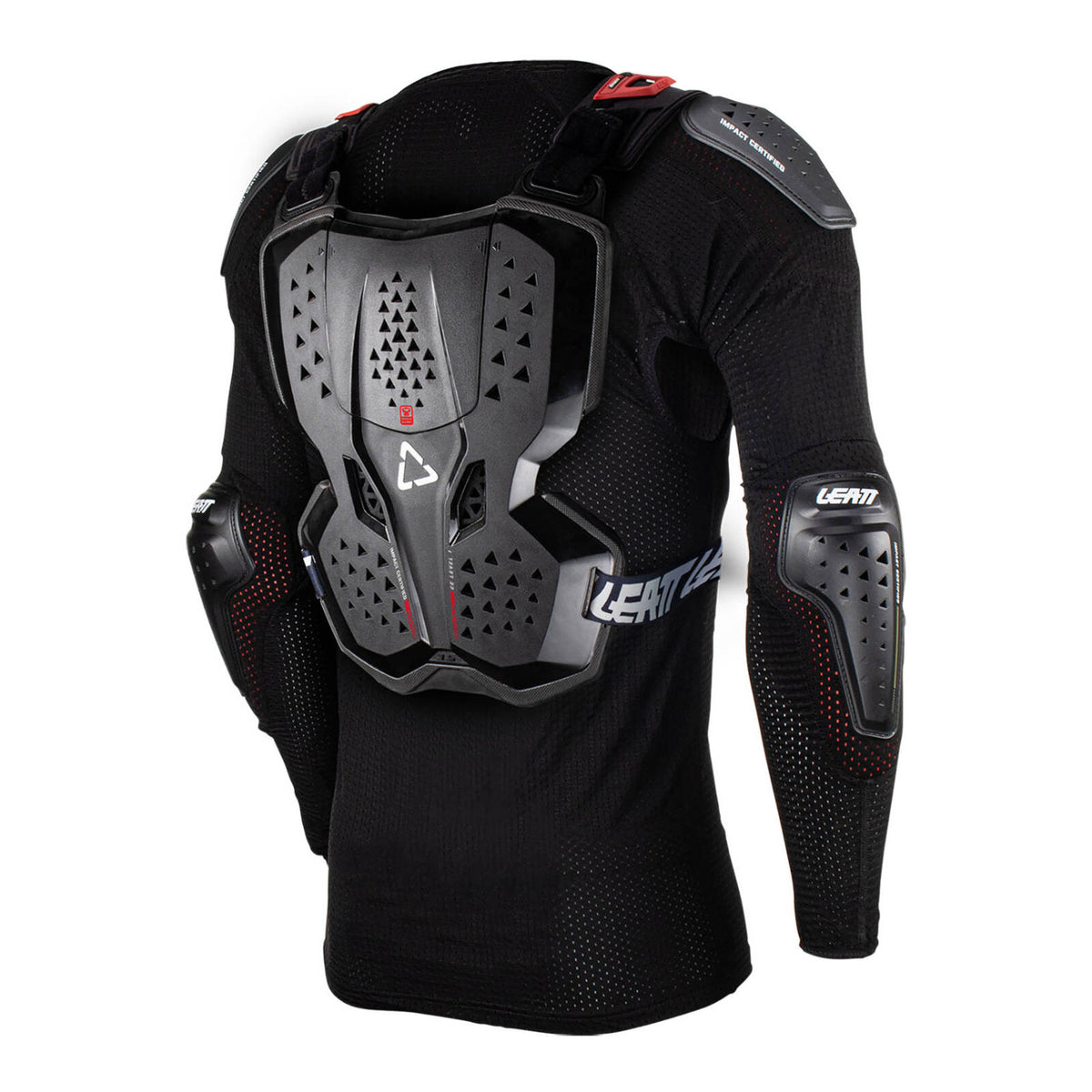 Leatt 3.5 Junior Body Protector - Black / Red