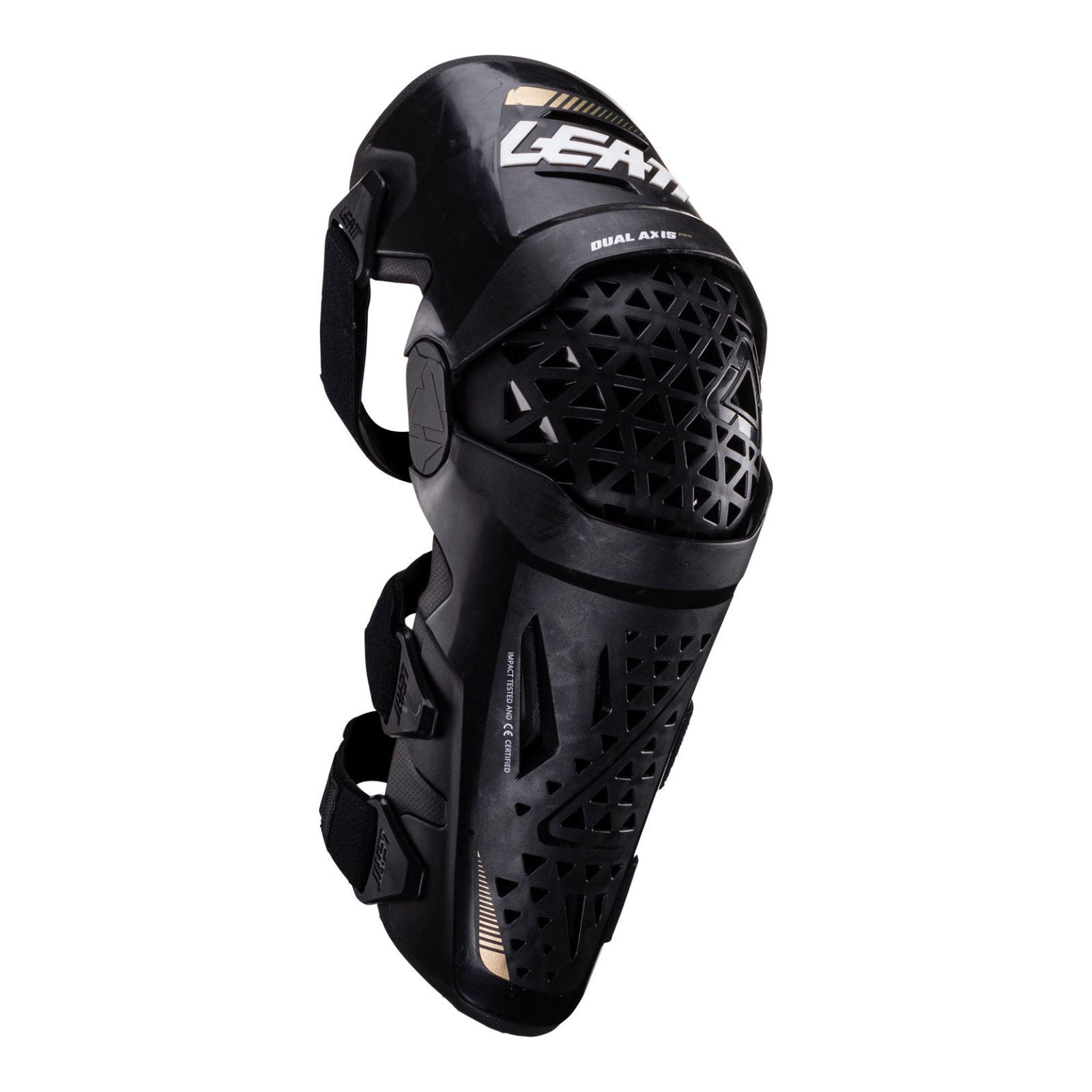 Leatt Dual Axis Pro Knee & Shin Guard- Black