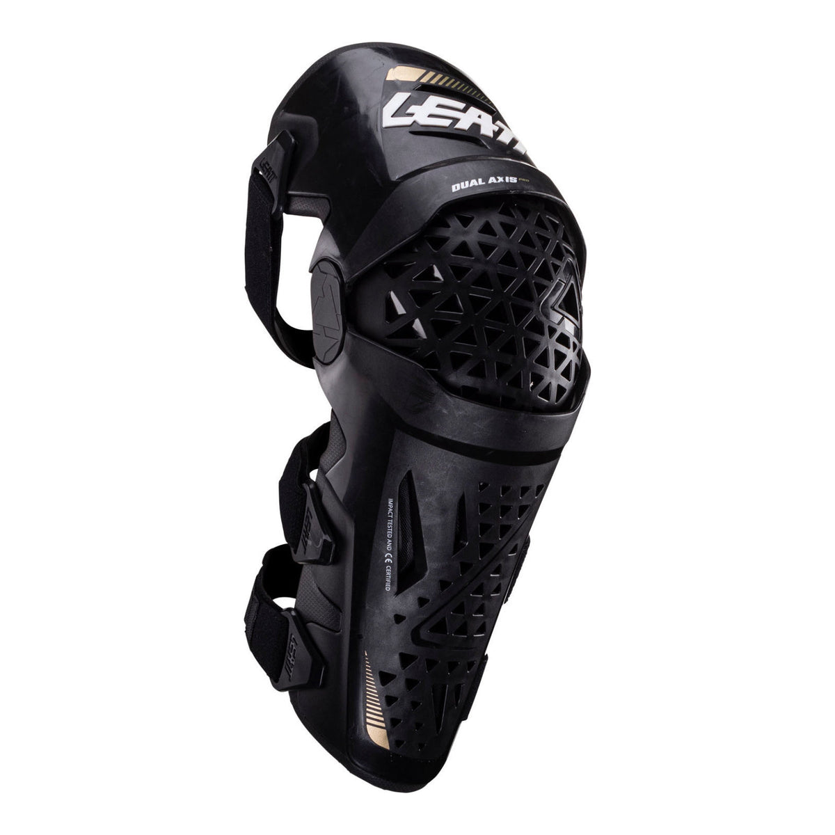 Leatt Dual Axis Pro Knee & Shin Guard- Black