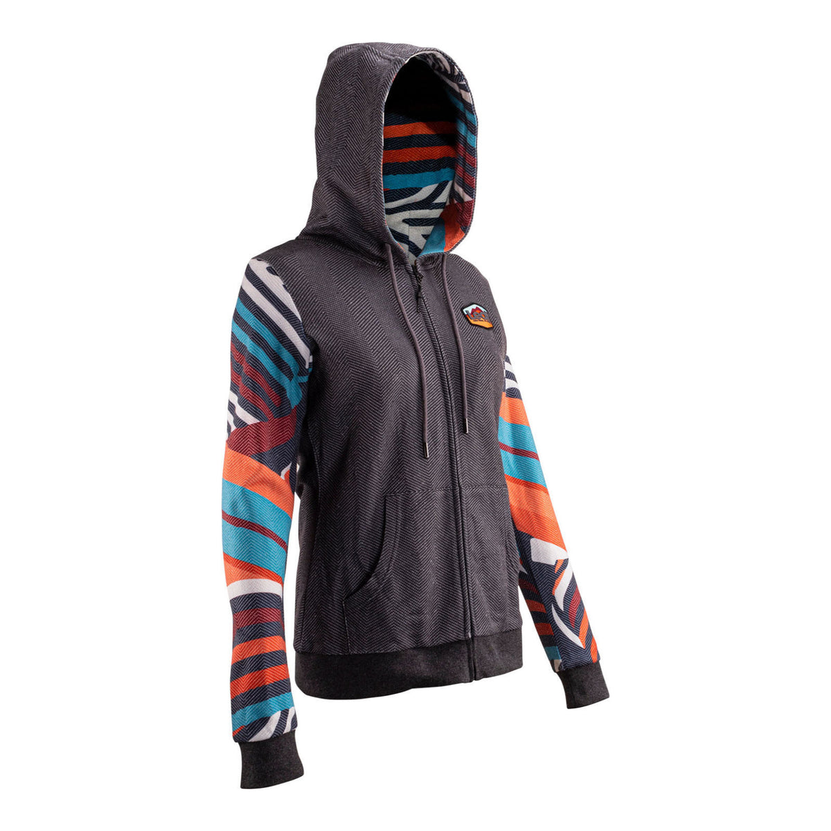 Leatt Premium Zip Hoodie - Stripes
