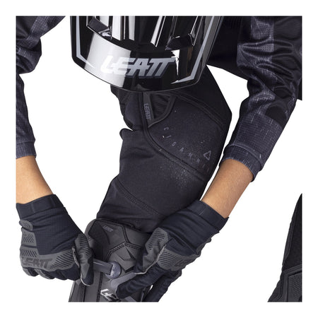 Leatt 2026 3.5 Junior Ride Kit - Stealth Black / Grey